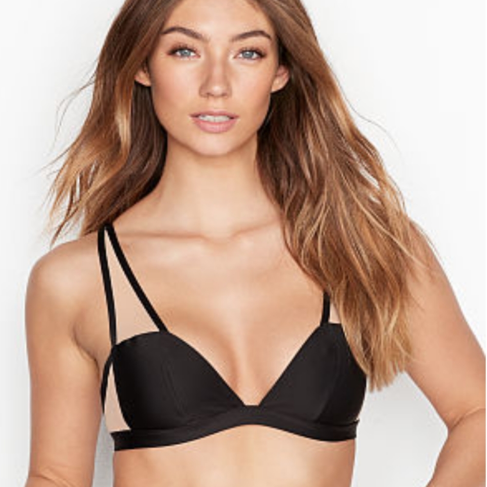 SOLD Black and Nude Victoria's secret Bralette